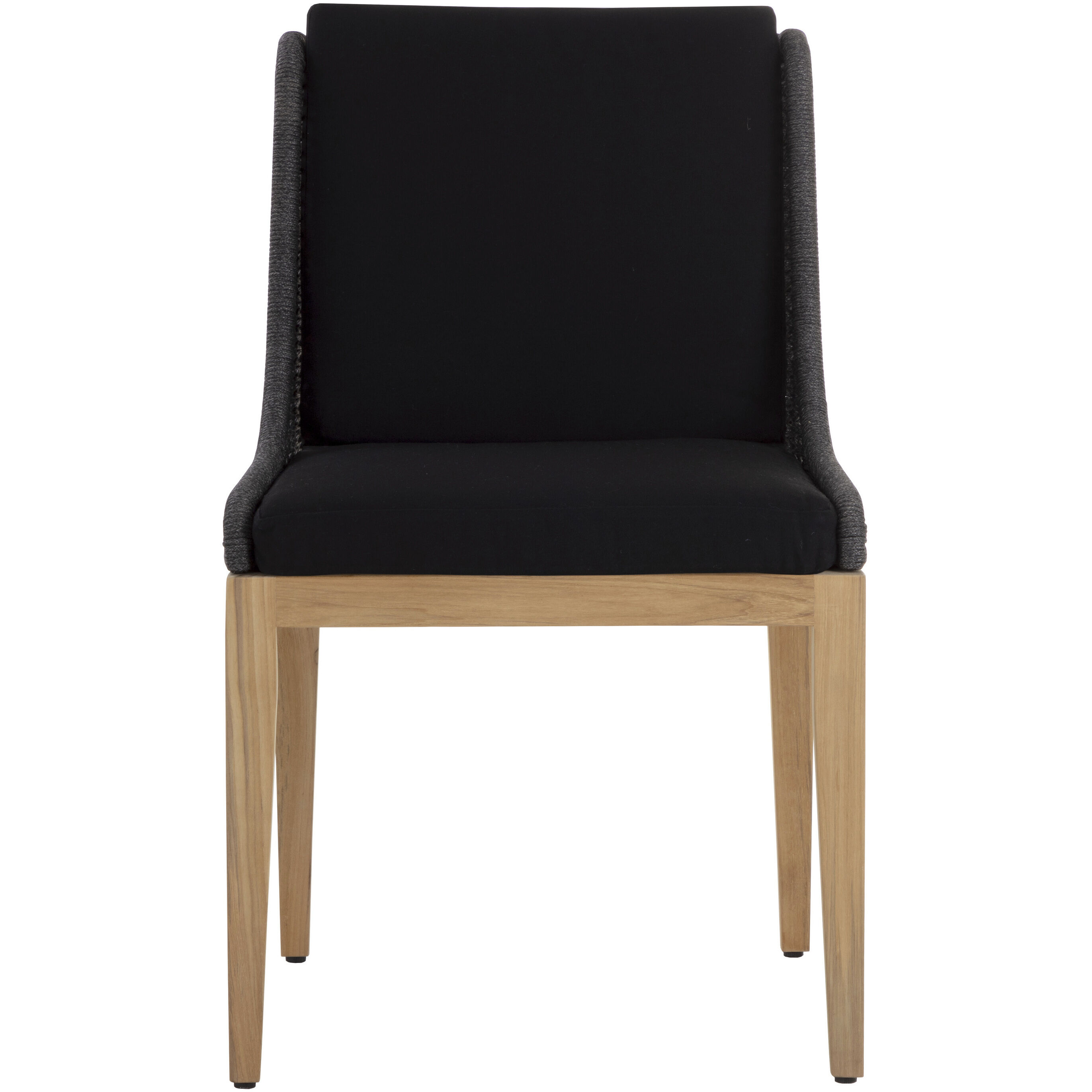 Sorrento Natural / Arashi Black Outdoor Dining Chair